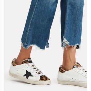 Golden Goose Superstar Leopard Low-Top Sneakers